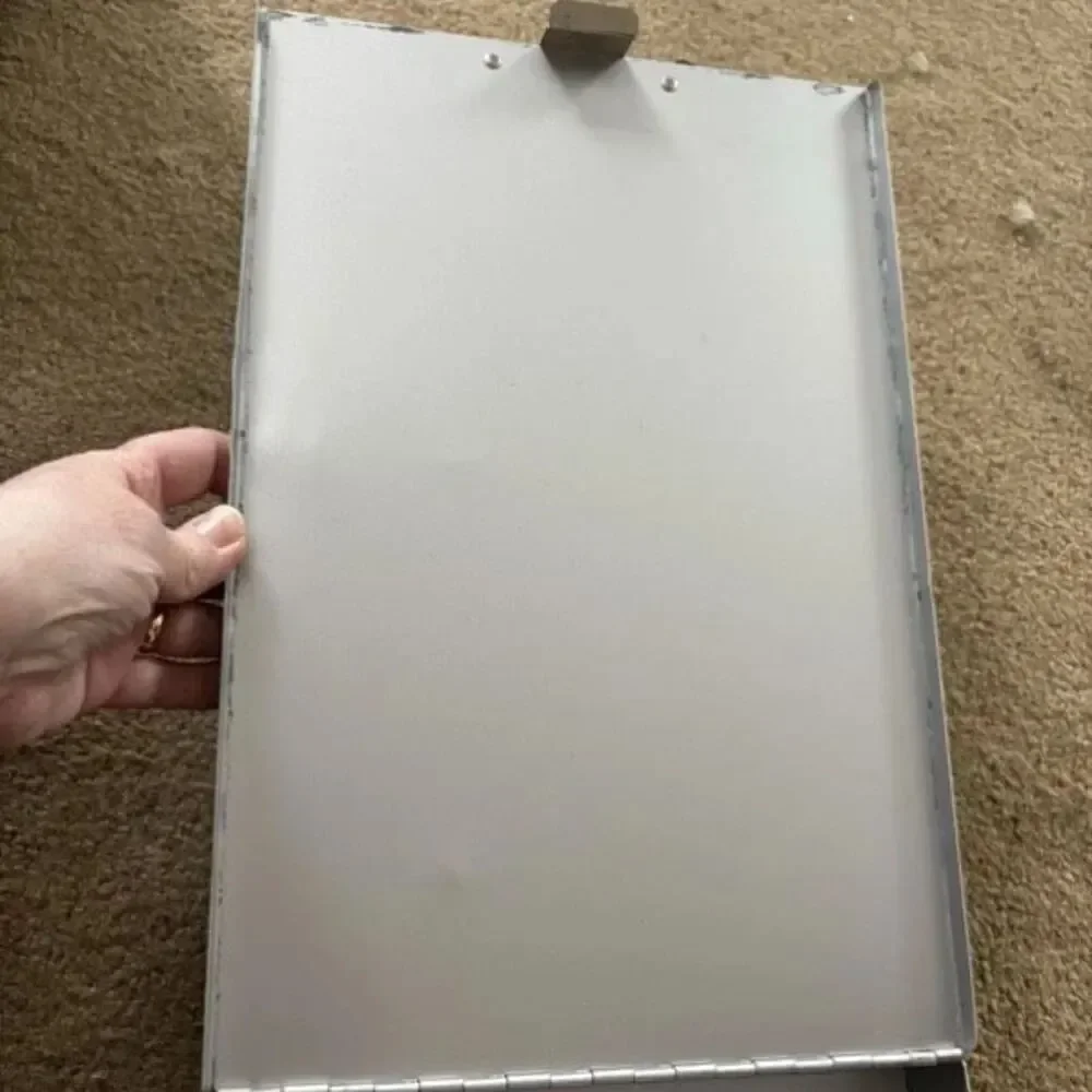 Saunders Legal Size Aluminum Clipboard With Storage